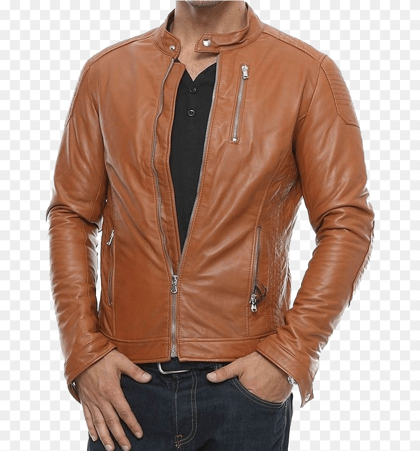 Leather Jacket, Clothing, Coat, Leather Jacket Transparent PNG