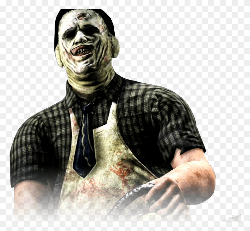 782x716 Leatherface, Person, Human, Tie HD PNG Download