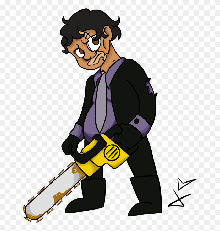666x822 Leatherface, Tool, Chain Saw, Person HD PNG Download
