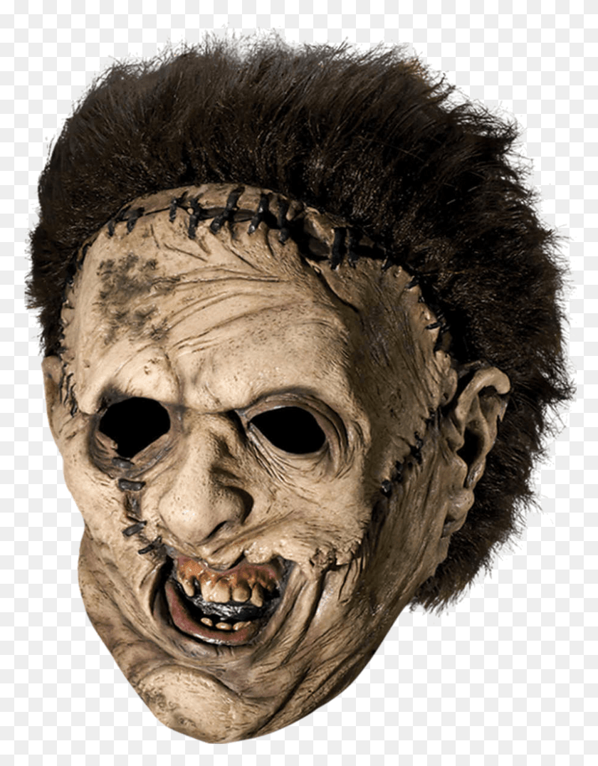 801x1044 Leatherface Texas Chainsaw Massacre Mask, Head, Tribe, Teeth HD PNG Download