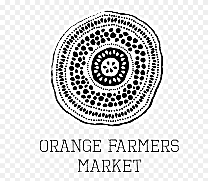 635x671 Descargar Png / Mercado De Agricultores Naranja, Encaje, Etiqueta, Texto Hd Png