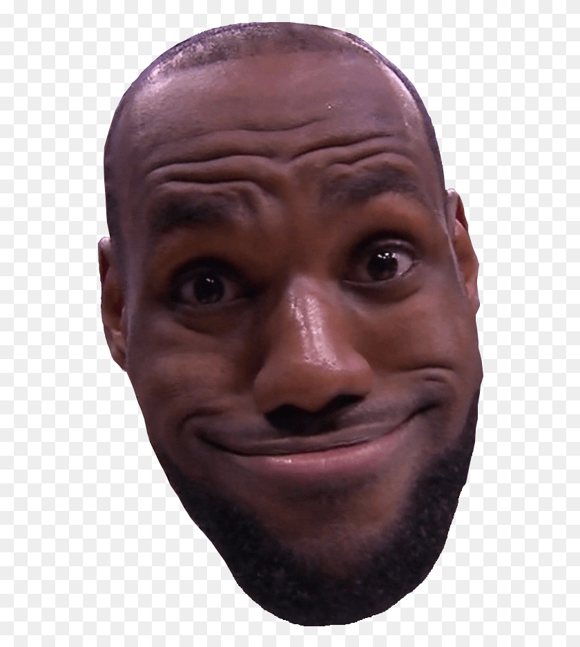 560x877 Lebron Funny Face Transparent Background Lebron James Face, Person, Human, Head HD PNG Download