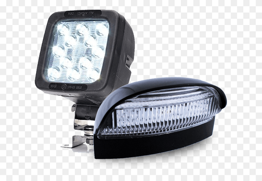 617x519 Led Area Illumination Search Lights Strip Lights Automotive Lights Led, Lighting, Spotlight, Lamp HD PNG Download