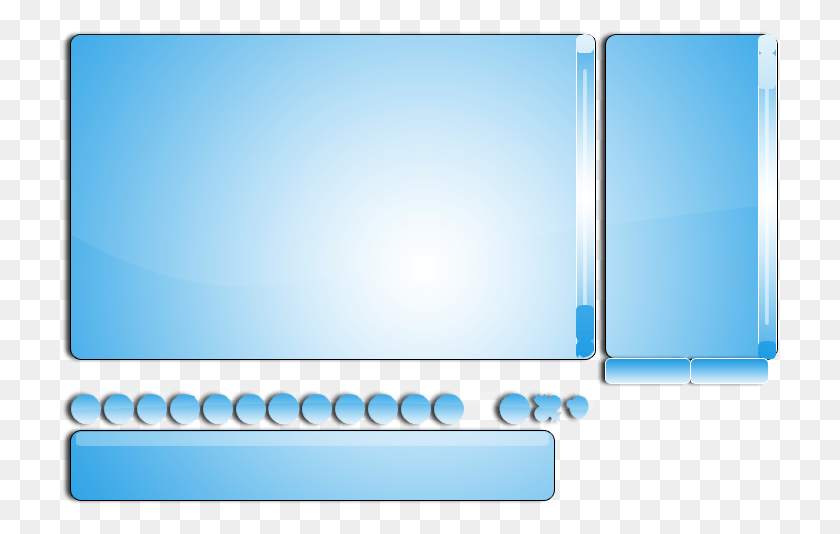 717x474 Led Backlit Lcd Display, Screen, Electronics, White Board HD PNG Download