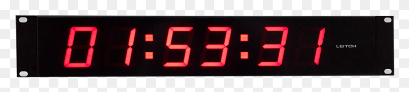 1242x206 Led Display, Digital Clock, Clock, Text HD PNG Download