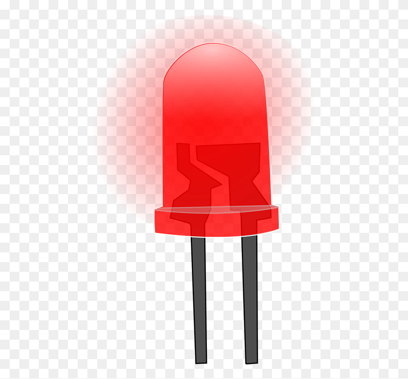 463x721 Led Led Lamps Light Red Led, Mailbox, Letterbox, Spotlight HD PNG Download
