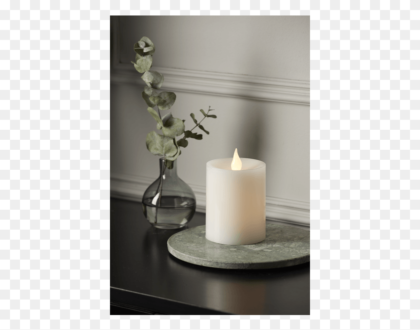 401x601 Led Pillar Candle Flame Advent Candle, Milk, Beverage, Drink HD PNG Download