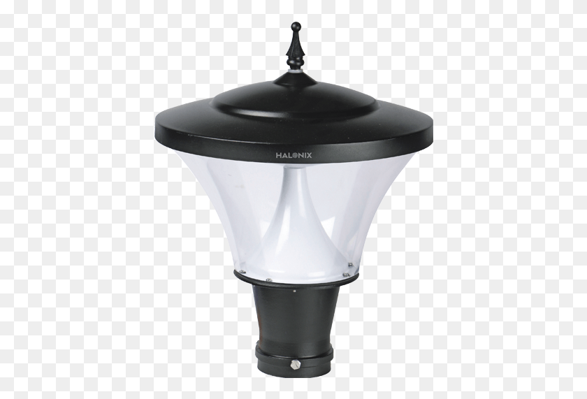 400x511 Led Post Top Lantern Light, Lamp, Lampshade, Lamp Post HD PNG Download