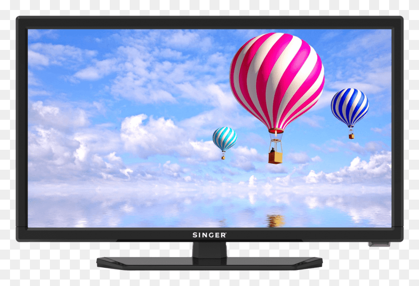 1120x737 Led Television Transparent Hot Air Balloons Sky, Monitor, Screen, Electronics HD PNG Download