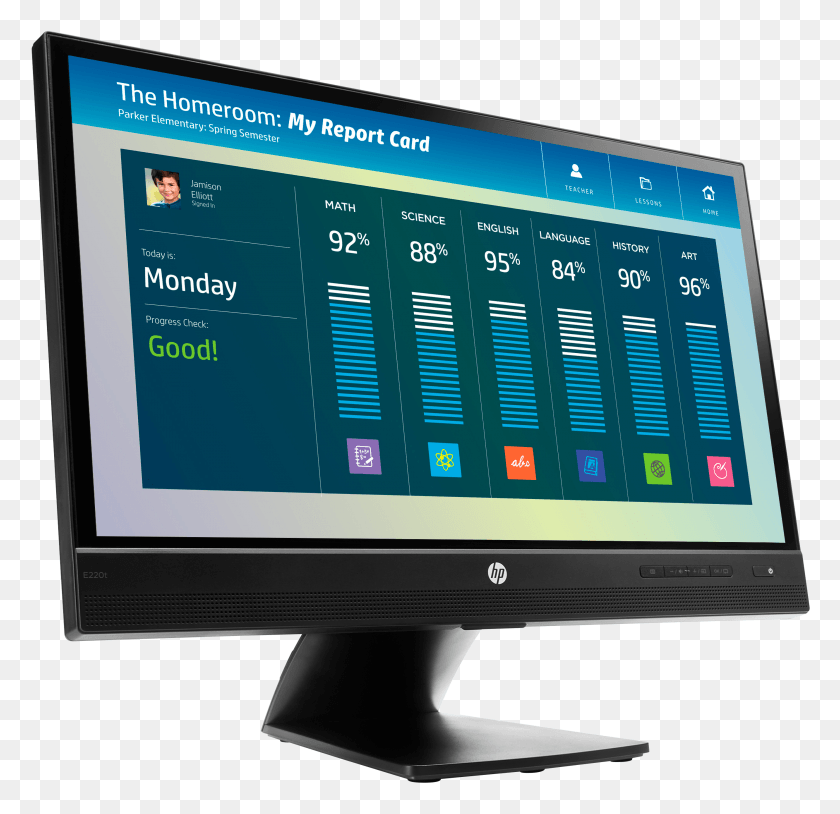 2665x2577 Led Tv Hp E 0t Computer Elitedisplay, Monitor, Screen, Electronics HD PNG Download