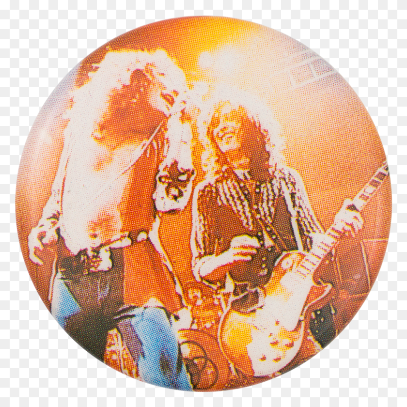 806x807 Led Zeppelin Live Circle, Sphere, Person, Human HD PNG Download