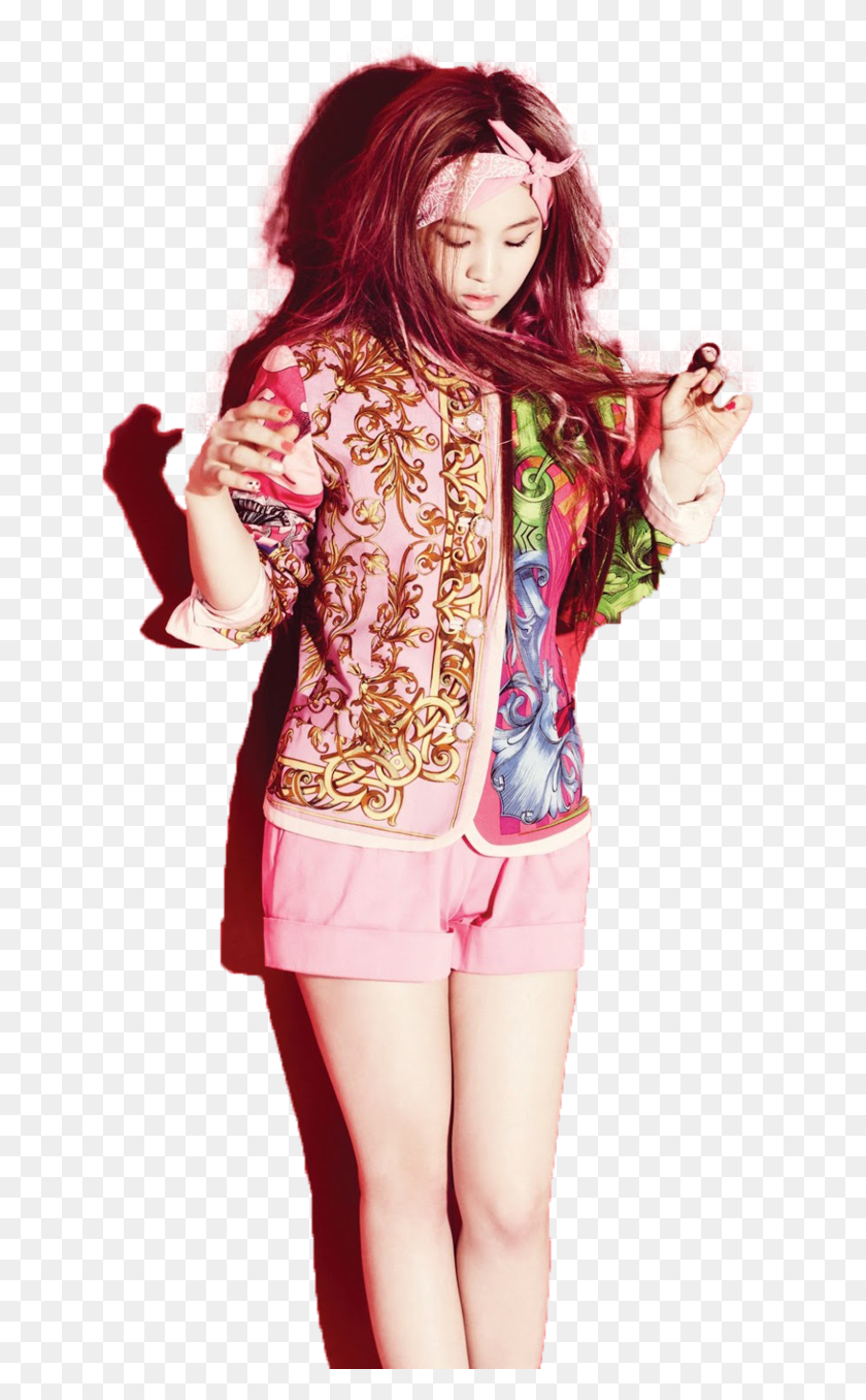 646x1296 Lee Hi, Clothing, Person, Sleeve HD PNG Download