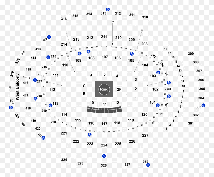 2072x1689 Descargar La Leyenda Del Madison Square Garden Asientos Para Hugh Jackman, Arena, Edificio, Diagrama Hd Png