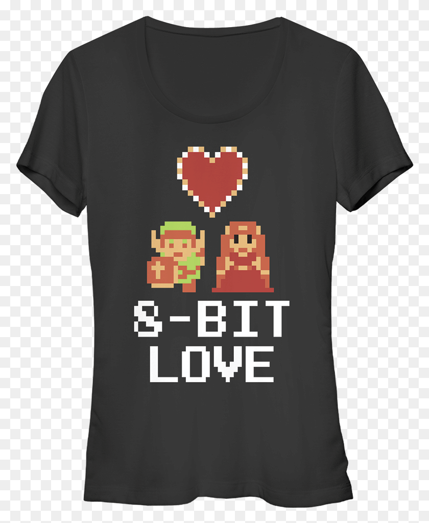 780x964 La Leyenda De Zelda 8 Bit Love Camiseta Bedu Pako Camiseta Png / Ropa Hd Png