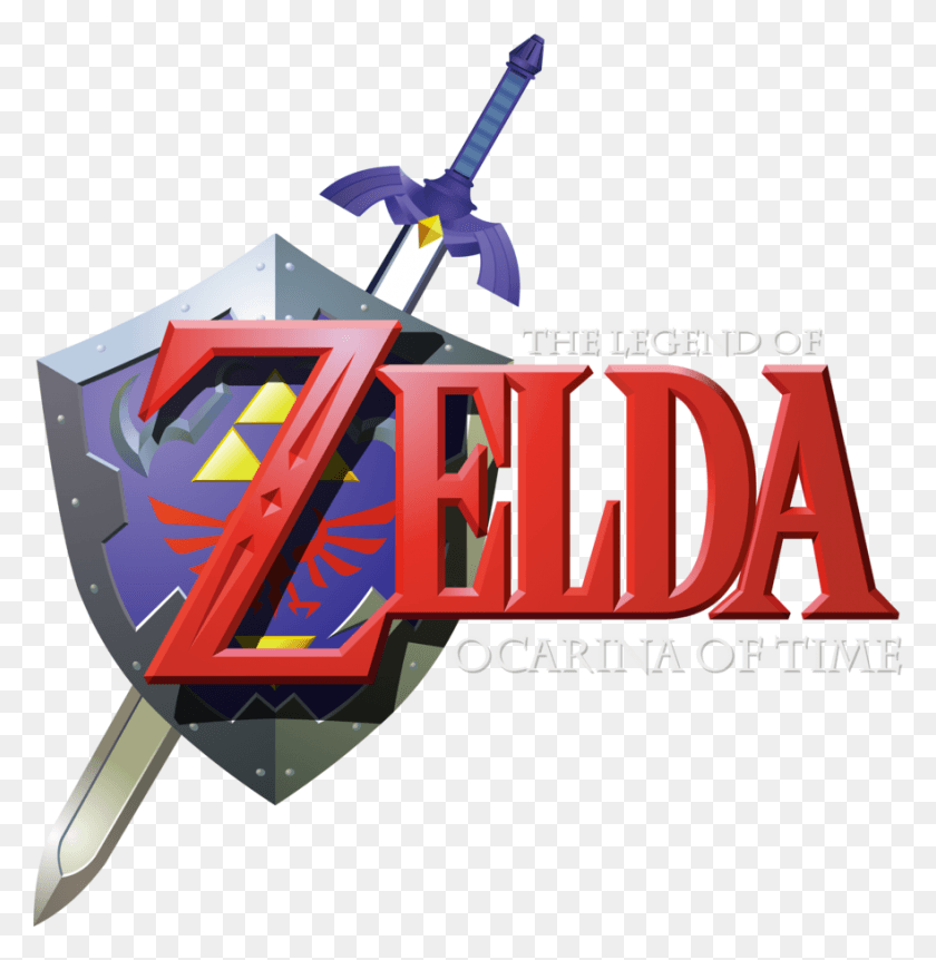881x906 Legend Of Zelda Ocarina Of Time Logo Legend Of Zelda Ocarina Of Time Logo Transparent, Arrow, Symbol, Oars HD PNG Download