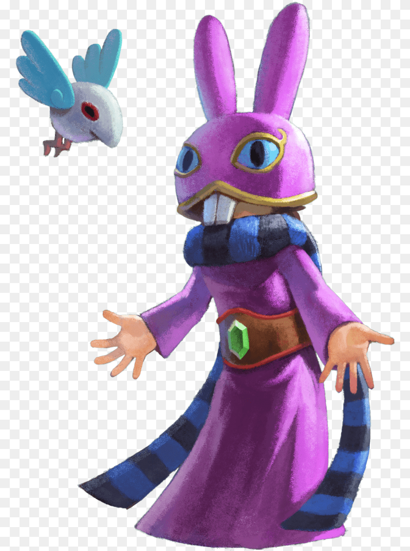 782x1129 Legend Of Zelda Ravio Unmasked, Purple, Toy, Cartoon PNG