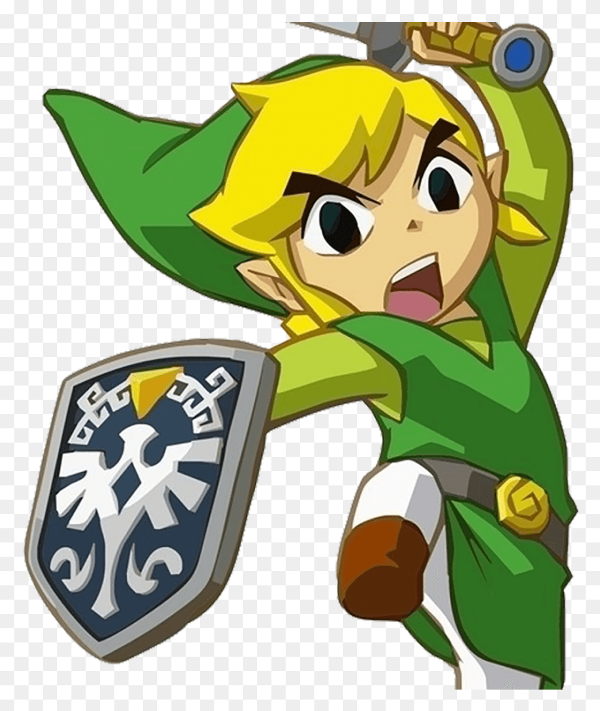 854x1025 Legend Of Zelda Spirit Tracks Link, Armor, Symbol, Shield HD PNG Download