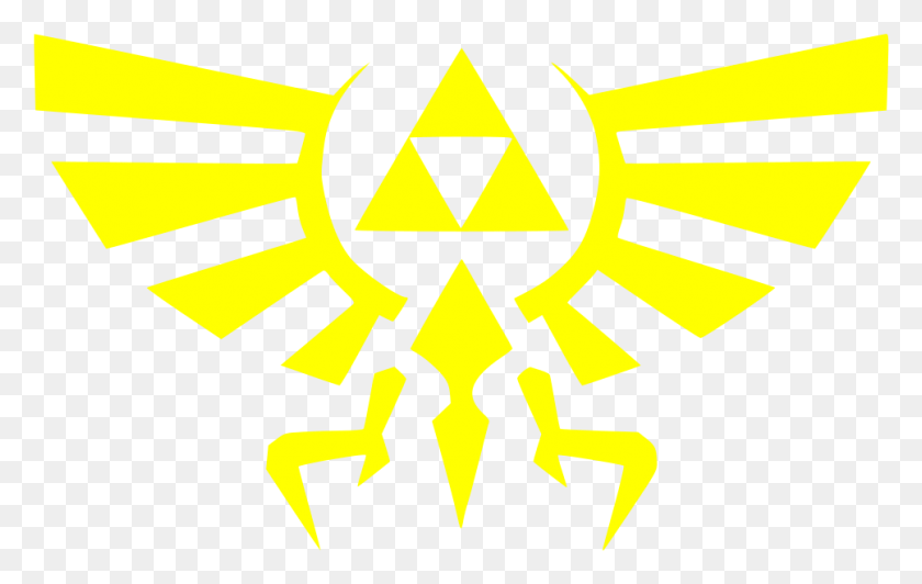 967x586 Legend Of Zelda Symbol Crest Of Hyrule HD PNG Download