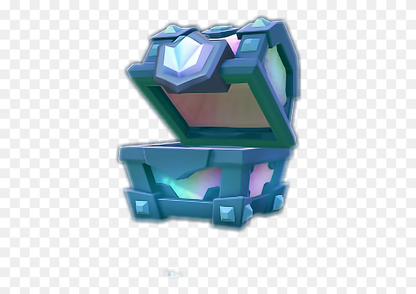 376x534 Legendary Chest Clash Royale Graveyard Legendary Chest, Crystal, Sphere HD PNG Download