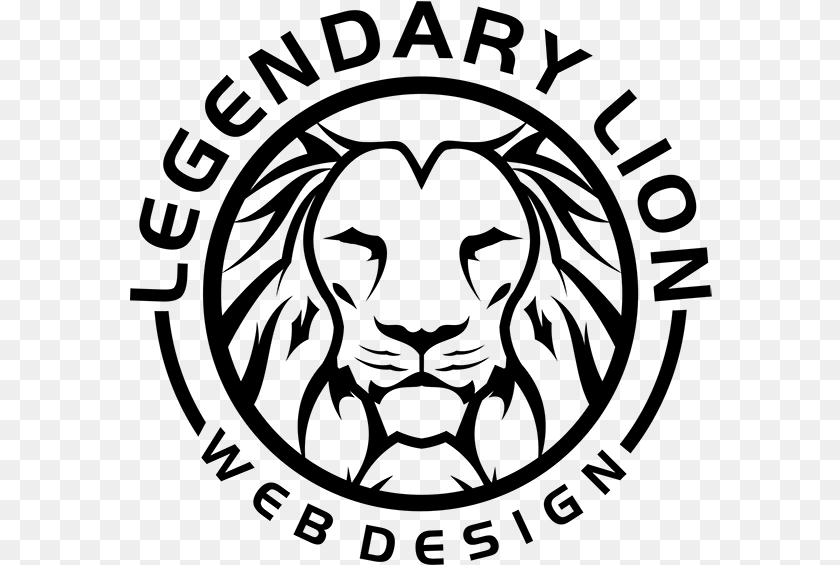 583x565 Legendary Lion Web Design Logo Dark Site Association Of Industry Logo, Gray Transparent PNG