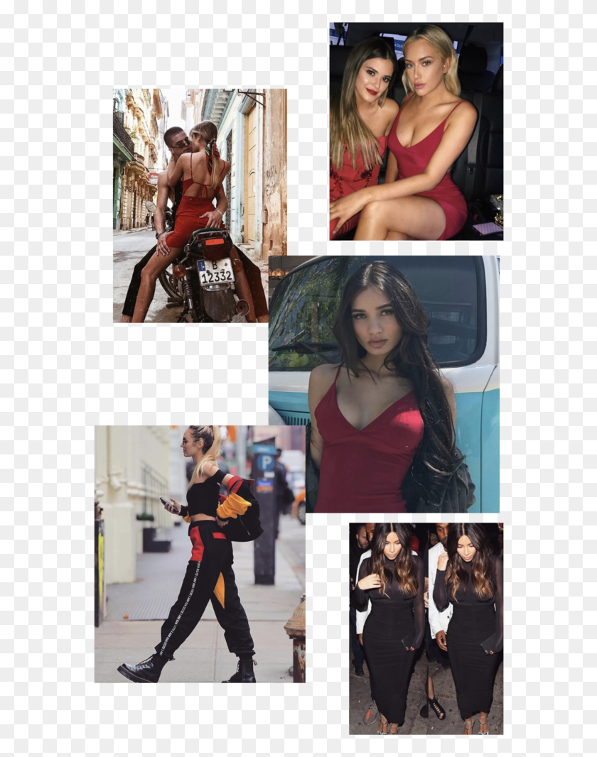 578x1006 Leggings Transparent Kim Kardashian Girl, Person, Collage, Poster HD PNG Download