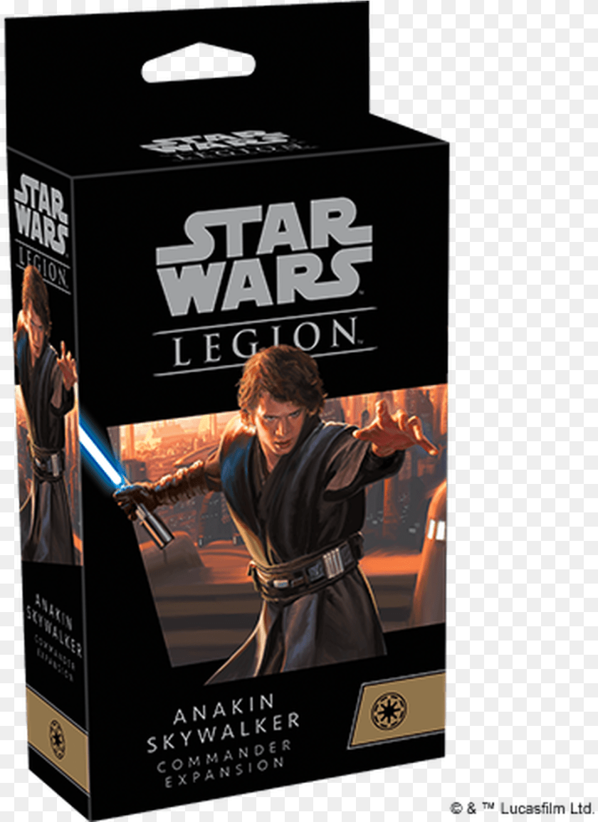 Legion Star Wars Legion Anakin Skywalker, Adult, Person, Man, Male PNG