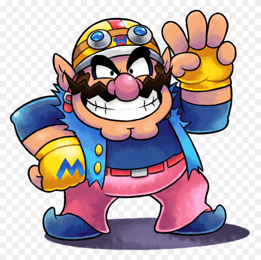890x887 Legit Been Thinking About Improving Wario39s Design Mario And Luigi Rpg Wario And Waluigi, Outdoors, Hand, Toy HD PNG Download