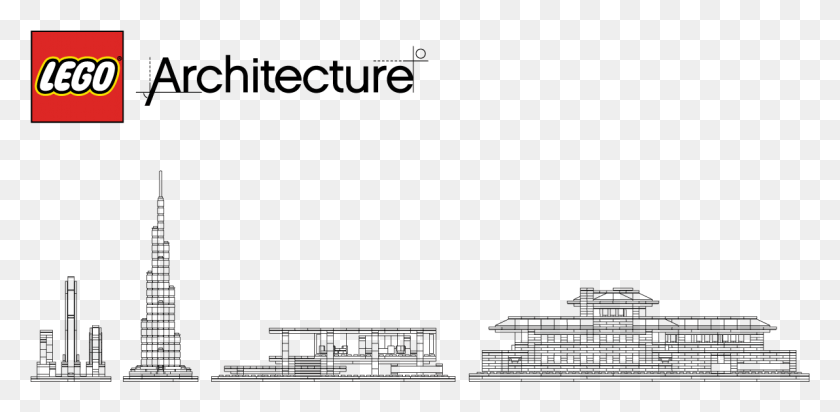 1192x539 Lego 2011 Architecture Sets Lego Architecture Drawing, Gray, World Of Warcraft, Outdoors HD PNG Download