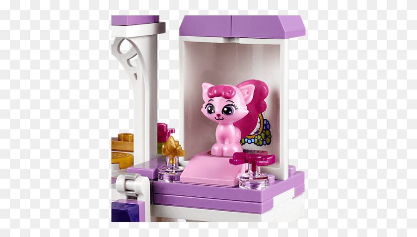 395x417 Lego 41142 Disney Princess Palace Pets Royal Castle, Interior Design, Indoors, Purple HD PNG Download