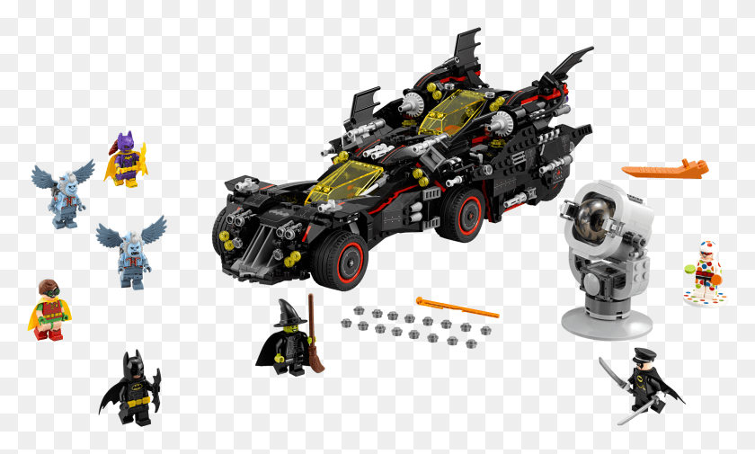 2322x1325 Lego 70917 The Ultimate Batmobile, Toy, Vehicle, Transportation HD PNG Download