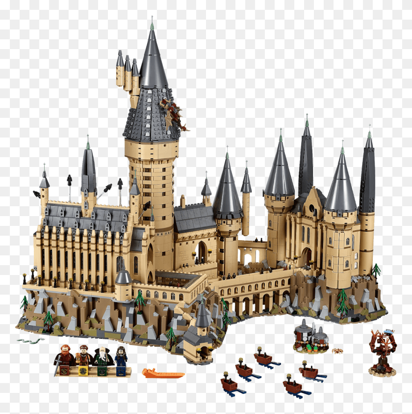 1280x1286 Lego 71043 Harry Potter Castillo De Hogwarts Nuevo Harry Potter Lego, Spire, Tower, Architecture Hd Png