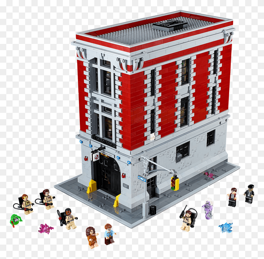 2944x2893 Lego 75827 Ghostbusters Firehouse All Lego Ghostbusters Sets HD PNG Download