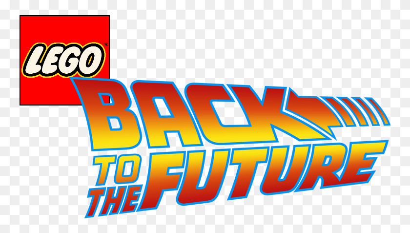 763x417 Lego Back To The Future Logo Back To The Future, Text, Dynamite, Bomb HD PNG Download