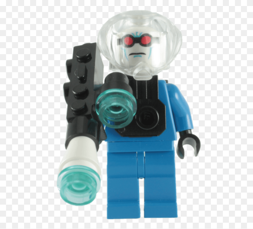 498x701 Lego Batman Mr Freeze Minifigure Lego Figure Mr Freeze, Toy, Robot, Light HD PNG Download