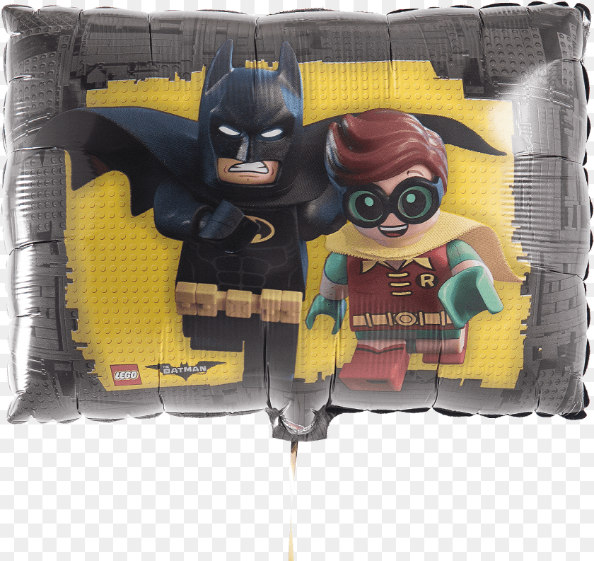 1231x1162 Lego Batman Rectangle Balloon Batman Lego, Cushion, Home Decor, Baby, Person Sticker PNG