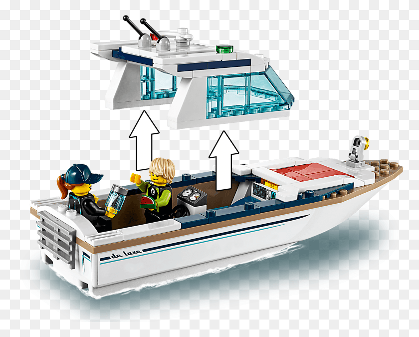 2159x1703 Lego City Diving Yacht, Boat, Vehicle, Transportation HD PNG Download