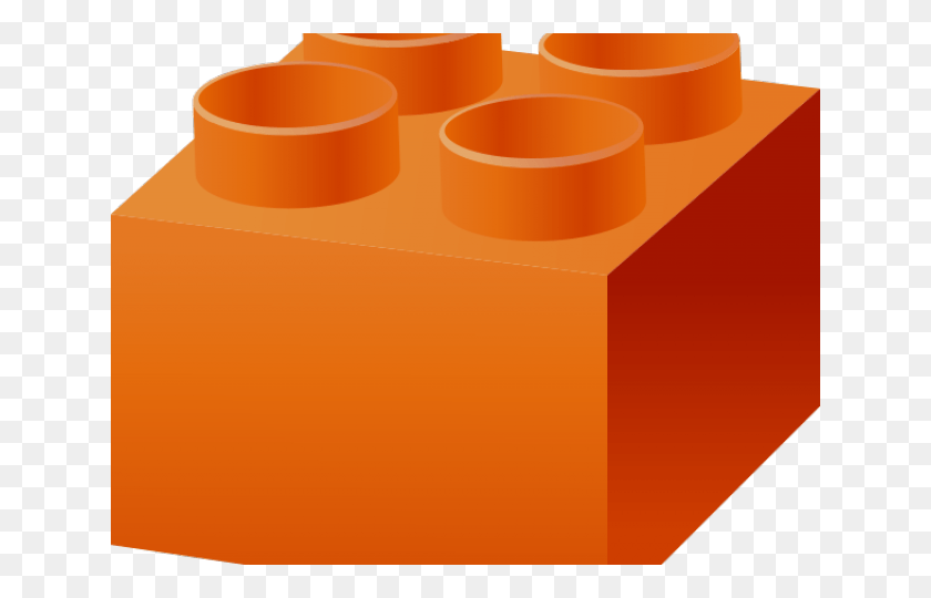 640x480 Лего Клипарт Оранжевый Круг, Цилиндр, Растение, Еда Png Скачать