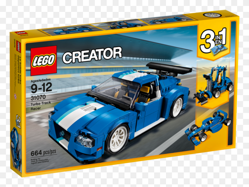 853x623 Descargar Png / Lego Creator Turbo Track Racer, Neumático, Rueda, Máquina Hd Png