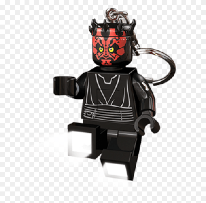 593x767 Lego Darth Maul Led Key Light, Робот, Игрушка Hd Png Скачать