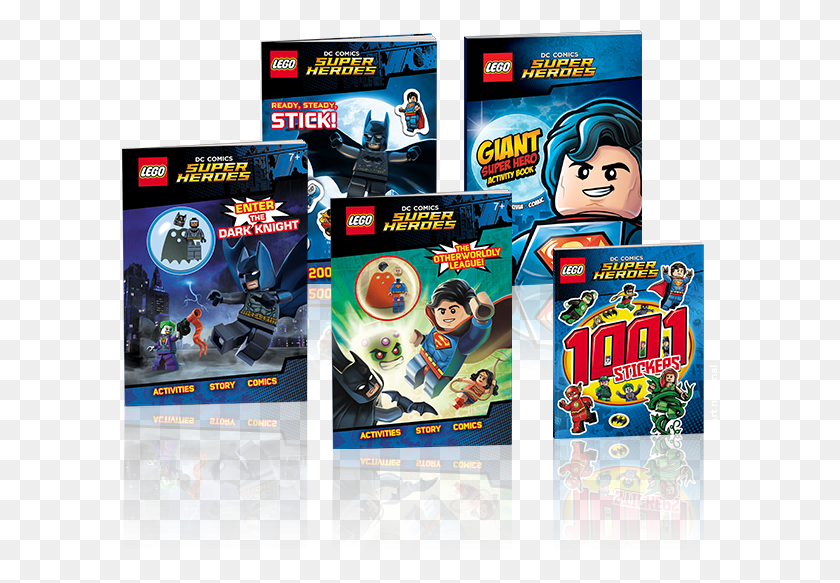 596x523 Lego Dc Comics Super Heroes Book, Comics, Person, Human HD PNG Download