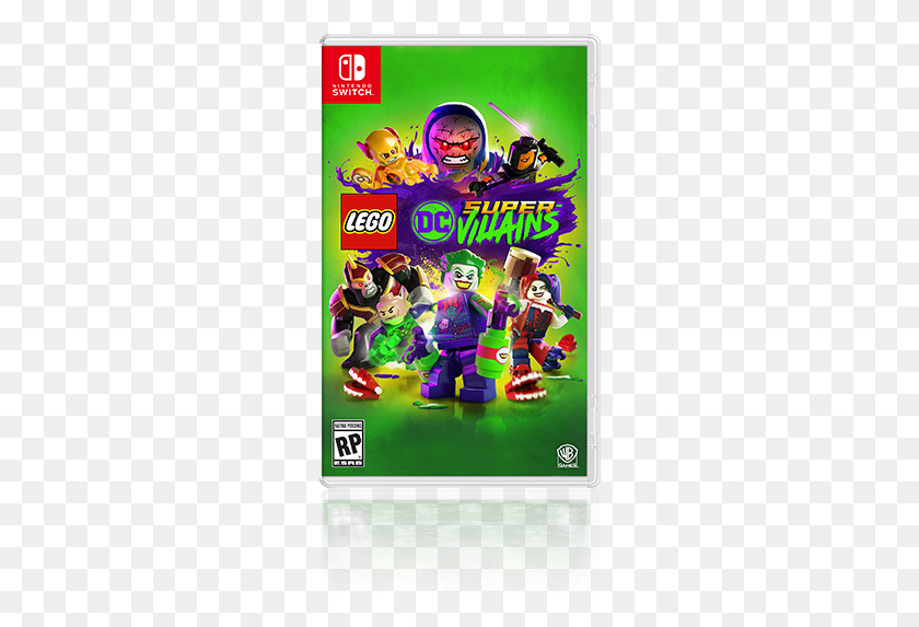 258x513 Lego Dc Super Villains Switch, Person, Human, Poster HD PNG Download