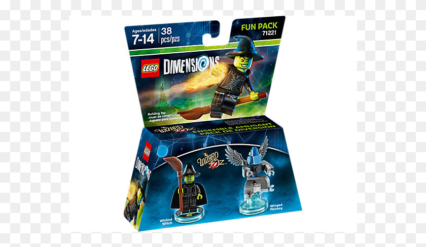 569x427 Descargar Png / Lego Dimensions Oz, Flyer, Poster, Paper Hd Png