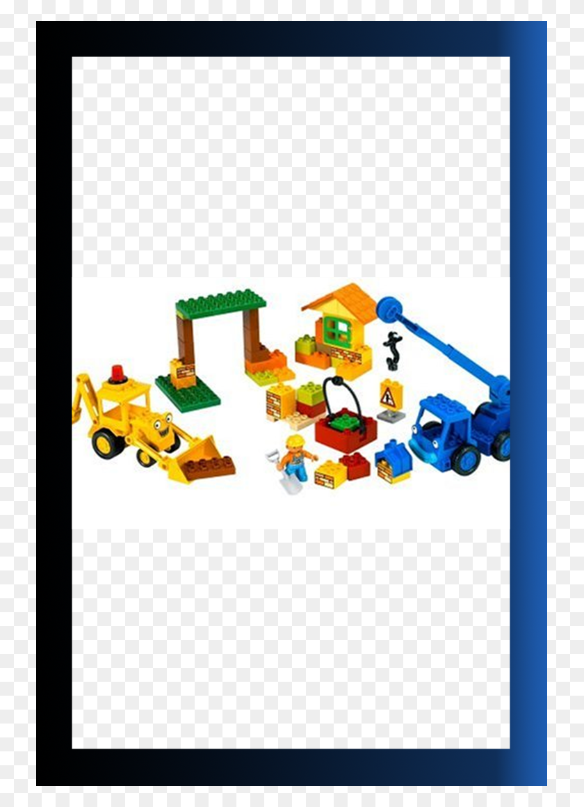 735x1100 Descargar Png Lego Duplo Bob The Builder Scoop And Lofty At The Building Push Amp Pull Toy, Zona De Juegos, Zona De Juegos, Zona De Juegos Interior Hd Png