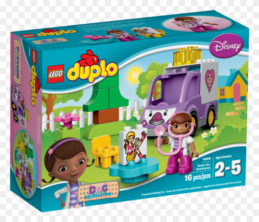 807x683 Lego Duplo Doc Mcstuffins, Doll, Toy, Label HD PNG Download