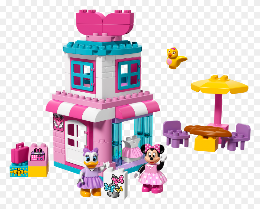2152x1705 Lego Duplo Minnie Mouse Bowtique, Toy, Urban, Performer HD PNG Download