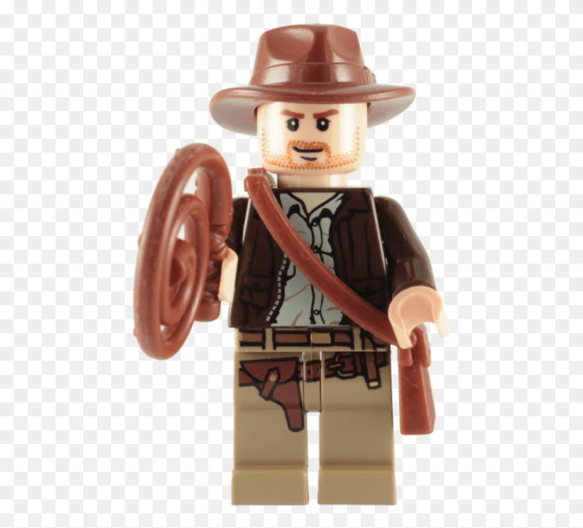 464x701 Lego Indiana Jones Minifigure With Whip And Satchel, Toy, Doll, Clothing HD PNG Download