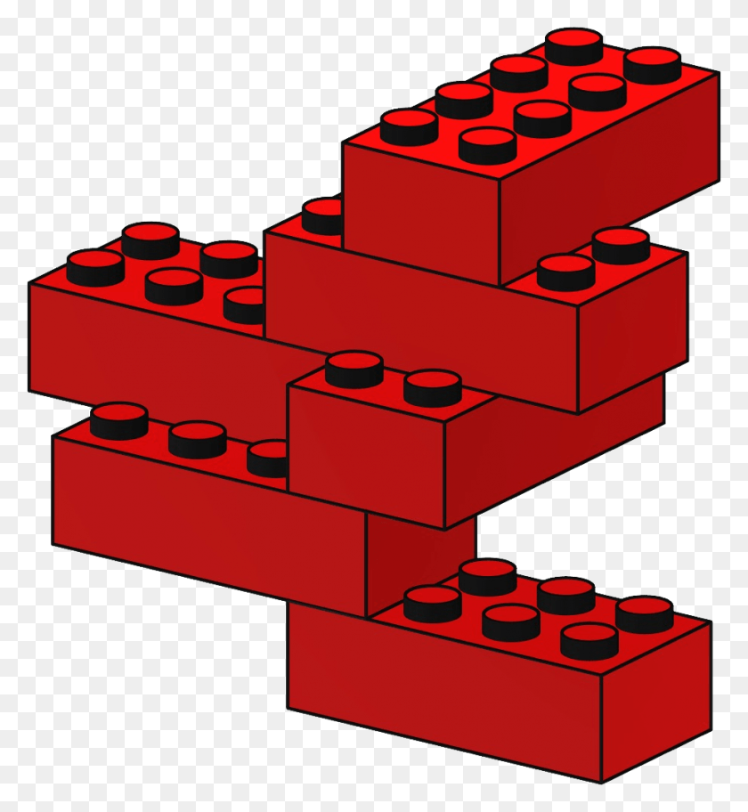 922x1008 Lego Lego House Red Bricks, Bomb, Weapon, Weaponry HD PNG Download