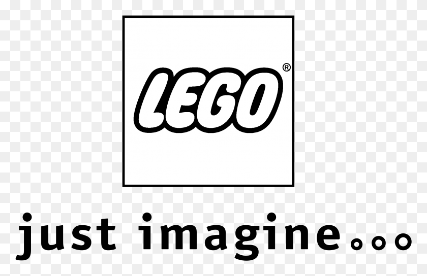 2191x1361 Lego Logo Black And White Lego, Text, Symbol, Trademark HD PNG Download