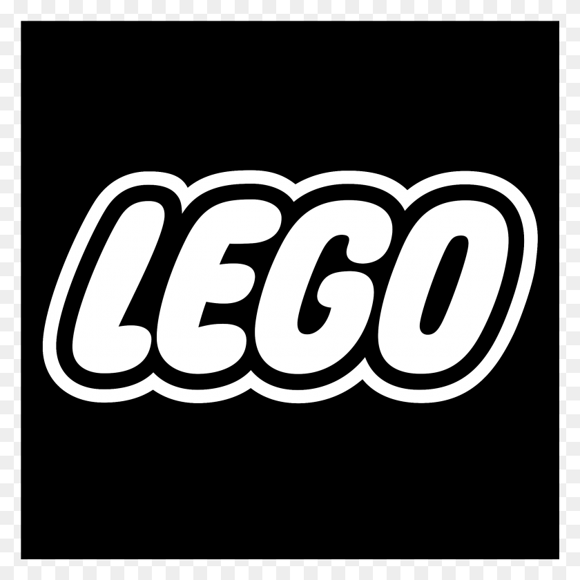 2201x2201 Descargar Png Logotipo De Lego Blanco Y Negro Logotipo De Lego, Dinamita, Bomba, Arma Hd Png