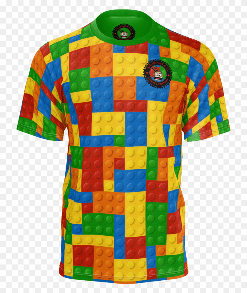 731x937 Lego Logo T Shirt On Skyou Parede Com Revestimento Colorido, Clothing, Apparel, Shirt HD PNG Download